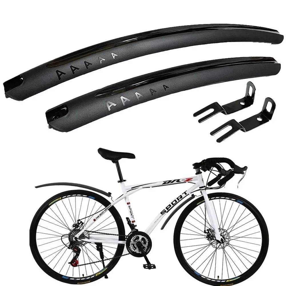 ZK 1/2PCS Mountainous Road Bike Mudguard 700C Quick Detachable Simple Installation 26-28 Inch Bicycle Universal Accessory