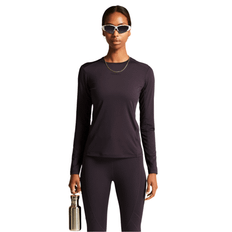 Craft Women's ADV Essence Long Sleeve Tee 2 in Dark Plum AW24 - M