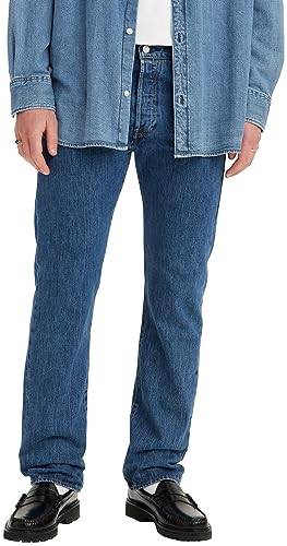 Levi's Herren 501 Original Fit Jeans Jeans, Stonewash, 36W / 32L