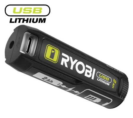 Ryobi RB4L20 4V USB Lithium Batteri 2.0Ah