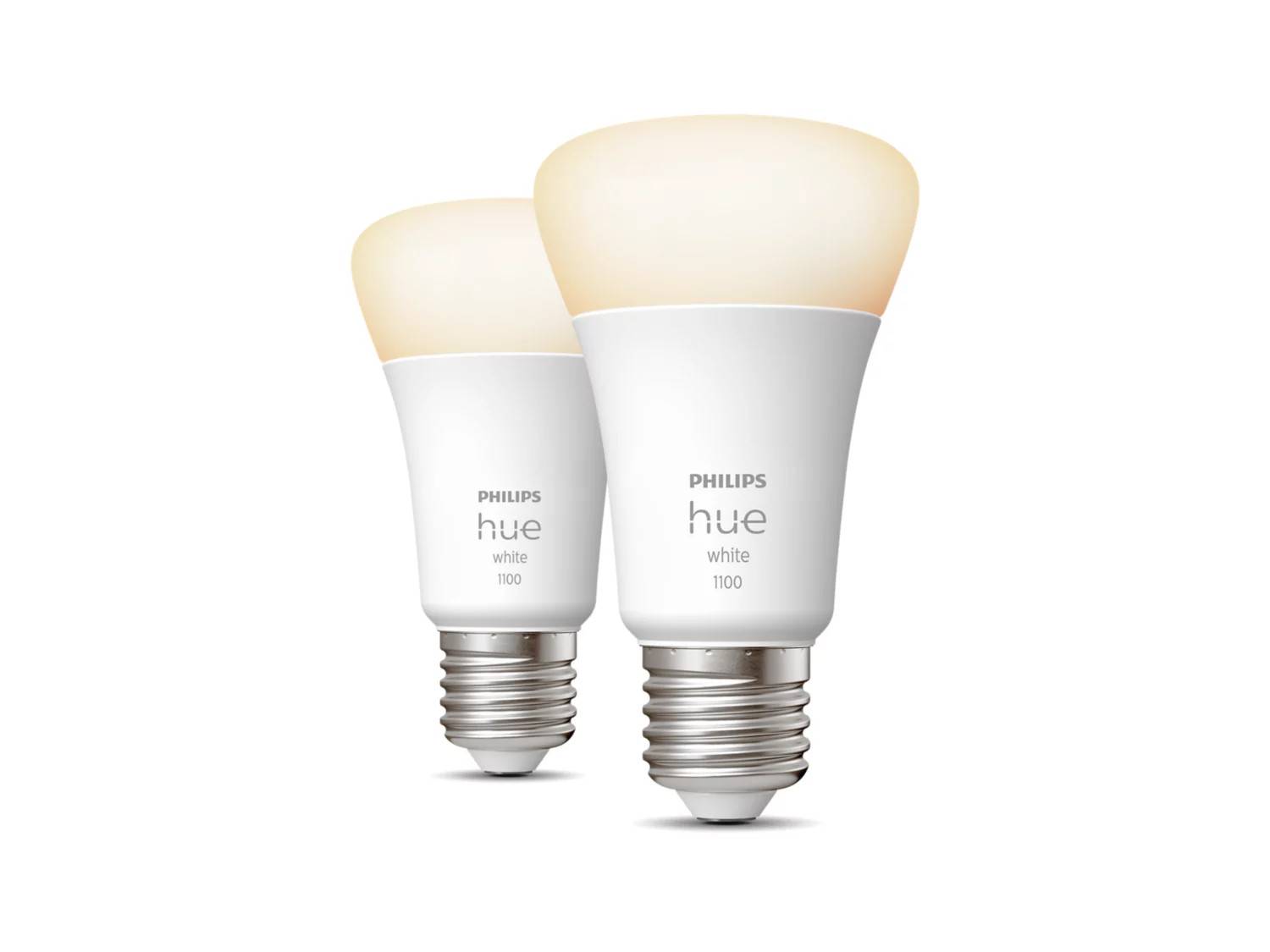 Philips Hue White - 2-pak - 1100lm - E27