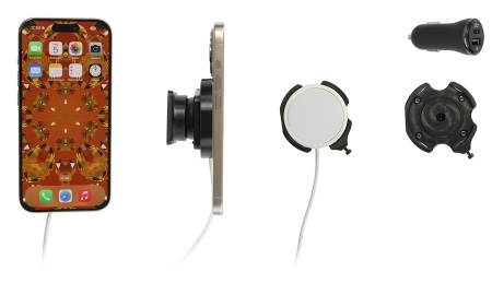 Brodit Fäste med kulled, Apple iPhone 12/12 Mini/12 Pro/12 Pro Max/13/13 Mini/13 Pro/13 Pro Max/14/14 Plus m. fl.