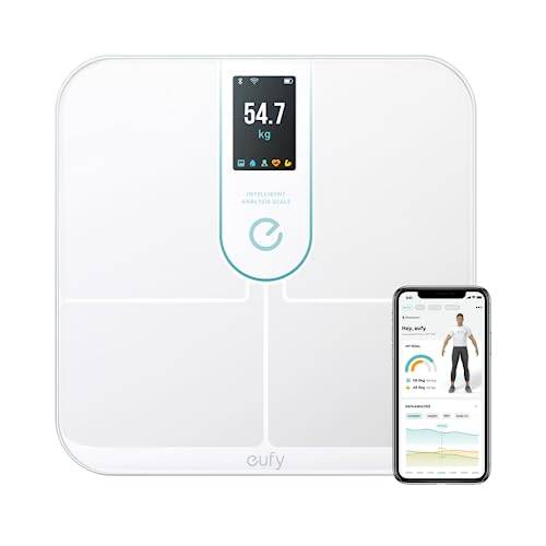Anker Eufy Smart Scale P3 (Body Composition Monitor) [App Compatible/Fitbit Compatible/Body Fat Percentage/BMI/Heart Rate/Muscle Mass/Basal Metabolic