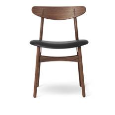 Carl Hansen - CH30P Walnut Oil Thor 301 Foam: HR - Spisebordsstole - Hans J. Wegner - Træ farvet - Træ