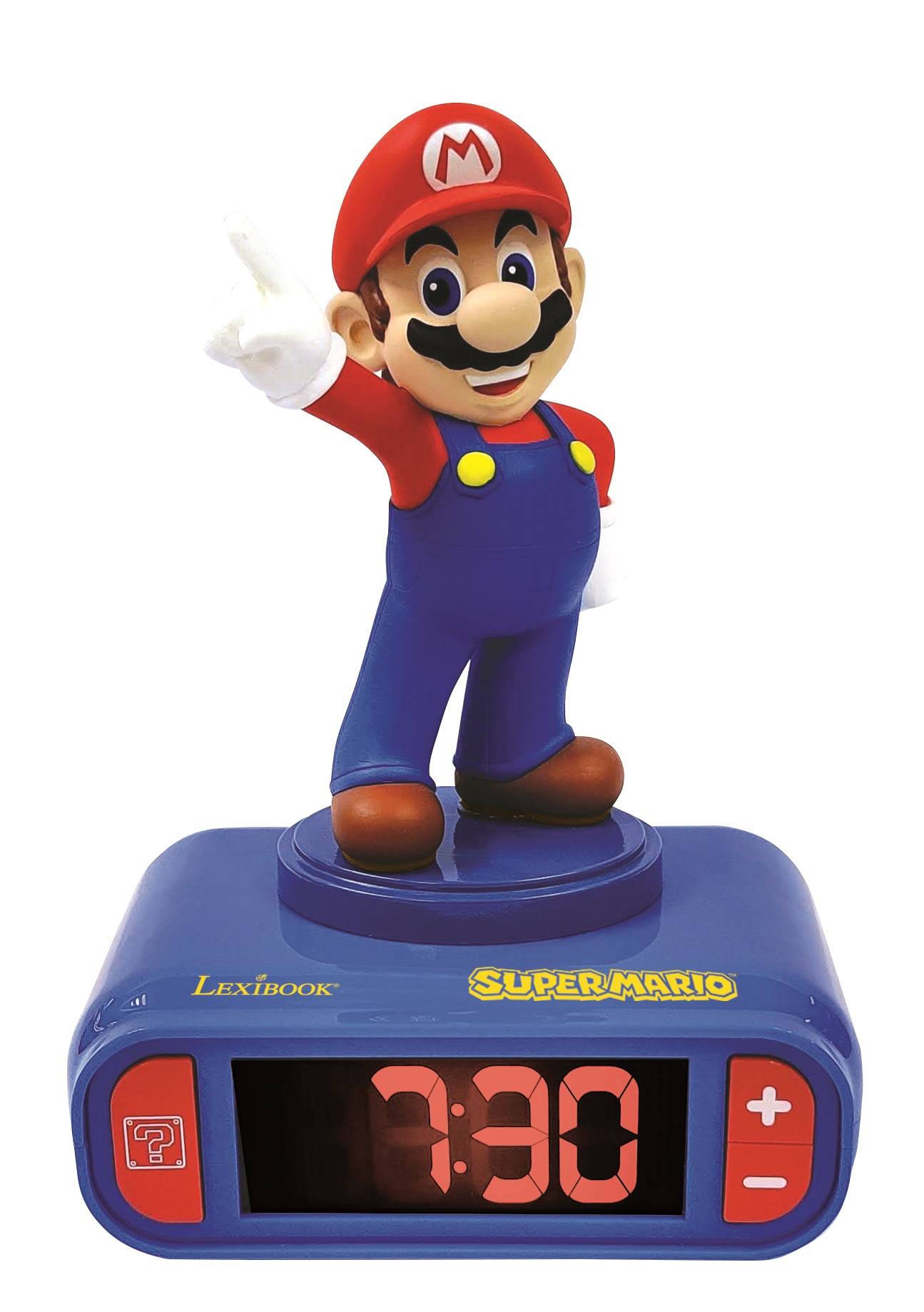 Lexibook Super Mario Alarm Clock Mario 3D & sounds