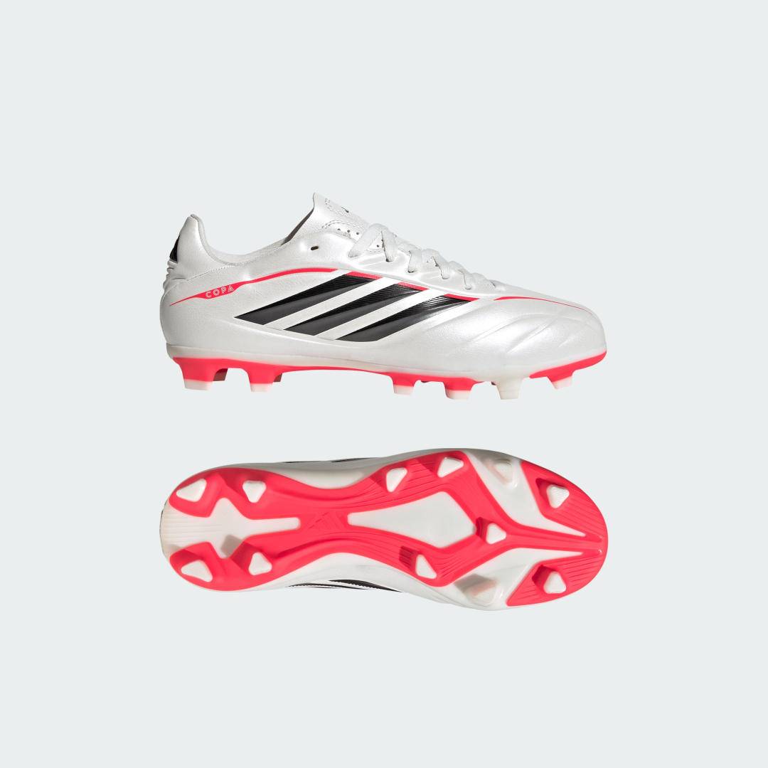 COPA PURE IV CLUB Firm Ground/Multi Ground Fotbollsskor Barn - Zero Metalic / Core Black / Lucid Red - 38 2/3