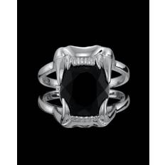 Maria Nilsdotter Ring Jaw Stone Silver/svart XS