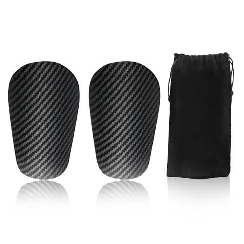 1 Par Fotbollsskydd, Små, Mini Shin Guards Fotboll för Herrar och Barn, Lätta Andningsbara EVA Mini Shin Pads för Män Barn Pojkar Flickor Vuxna Skyddsutrustning