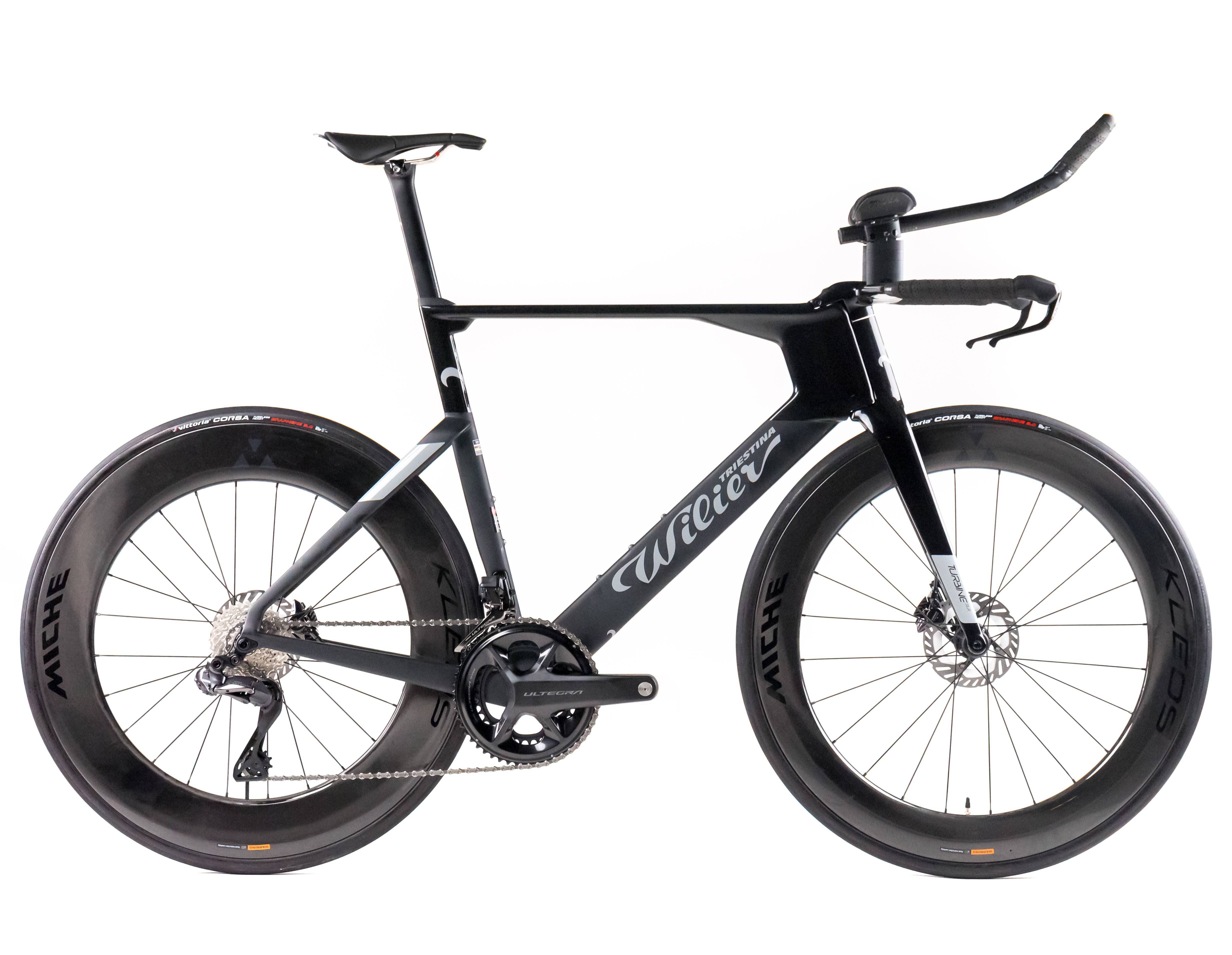 Wilier Turbine SLR 2025 size XS-S Shimano Ultegra R8170 Di2 TT 2x12sp - Bikeroom / xs-s / black grey