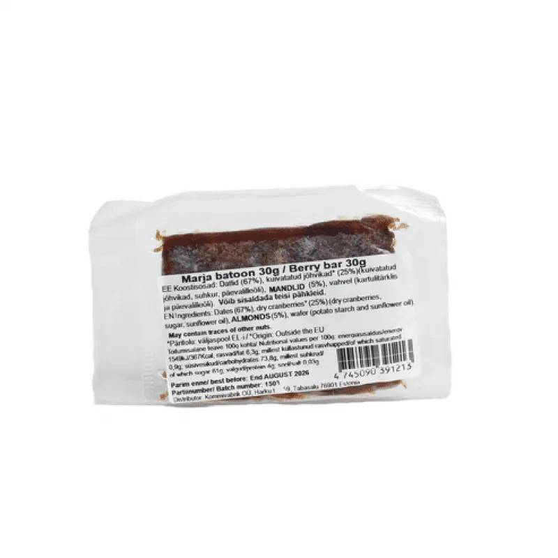 Food Force Bar med Tranbär och Dadlar 30 g