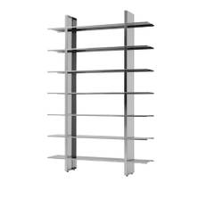 NM3 - NM26 Bookshelf - Hylder - Sølv - Metal
