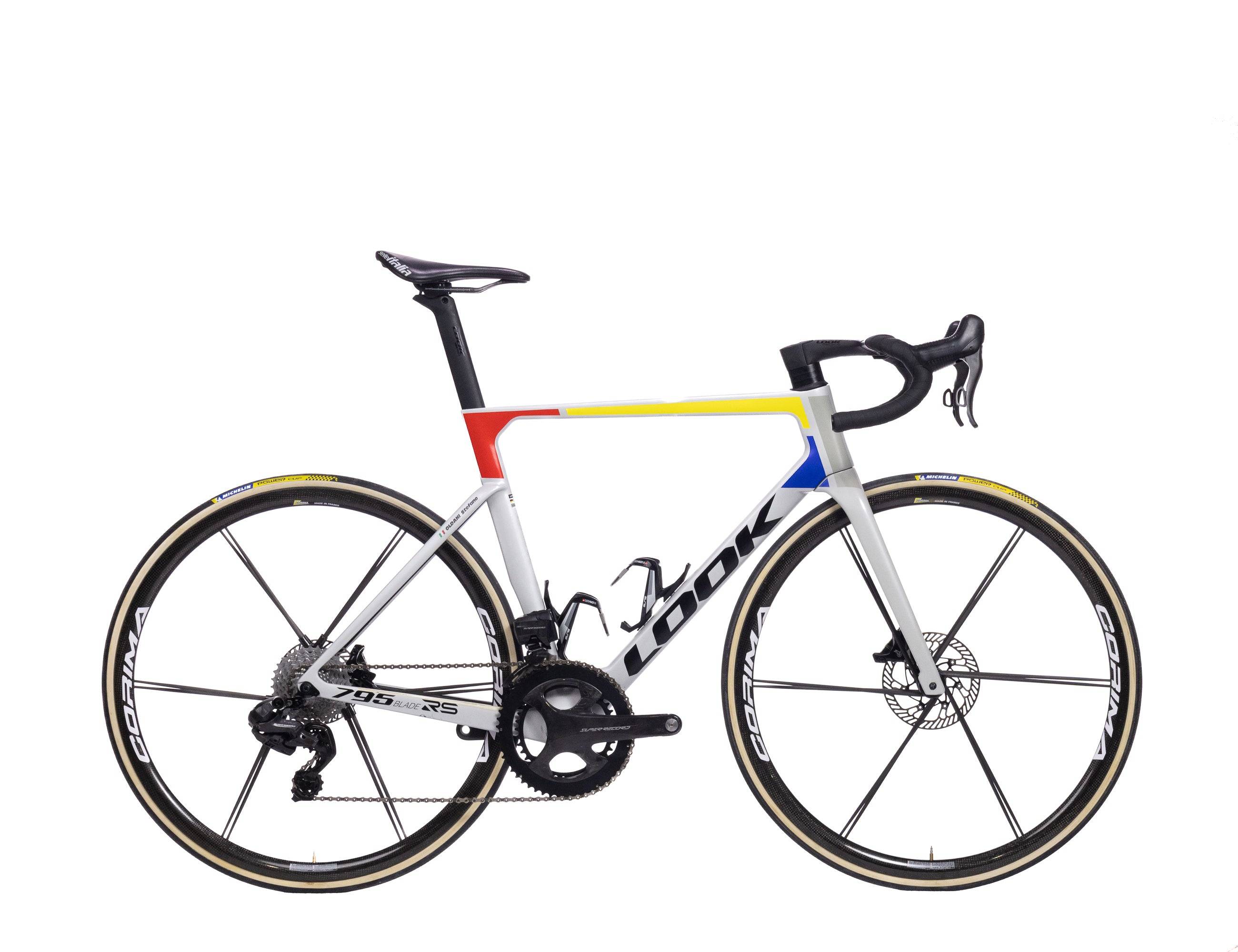 Look 795 Blade RS 2025 S. Oldani size M Cofidis Campagnolo Super Record WRL 2x12sp - Bikeroom / m / iconic platinum white