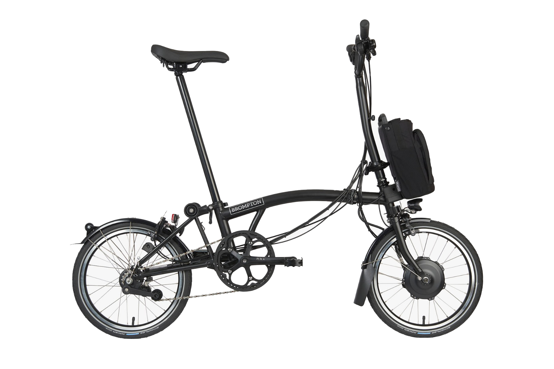 Brompton Brompton Vikbar 6 vxl Svart