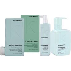 Kevin Murphy Killer Curls Bundle Wash 250 ml & Rinse 250 ml & Anti-frizz Creme 200 ml & Enhancer 150 ml