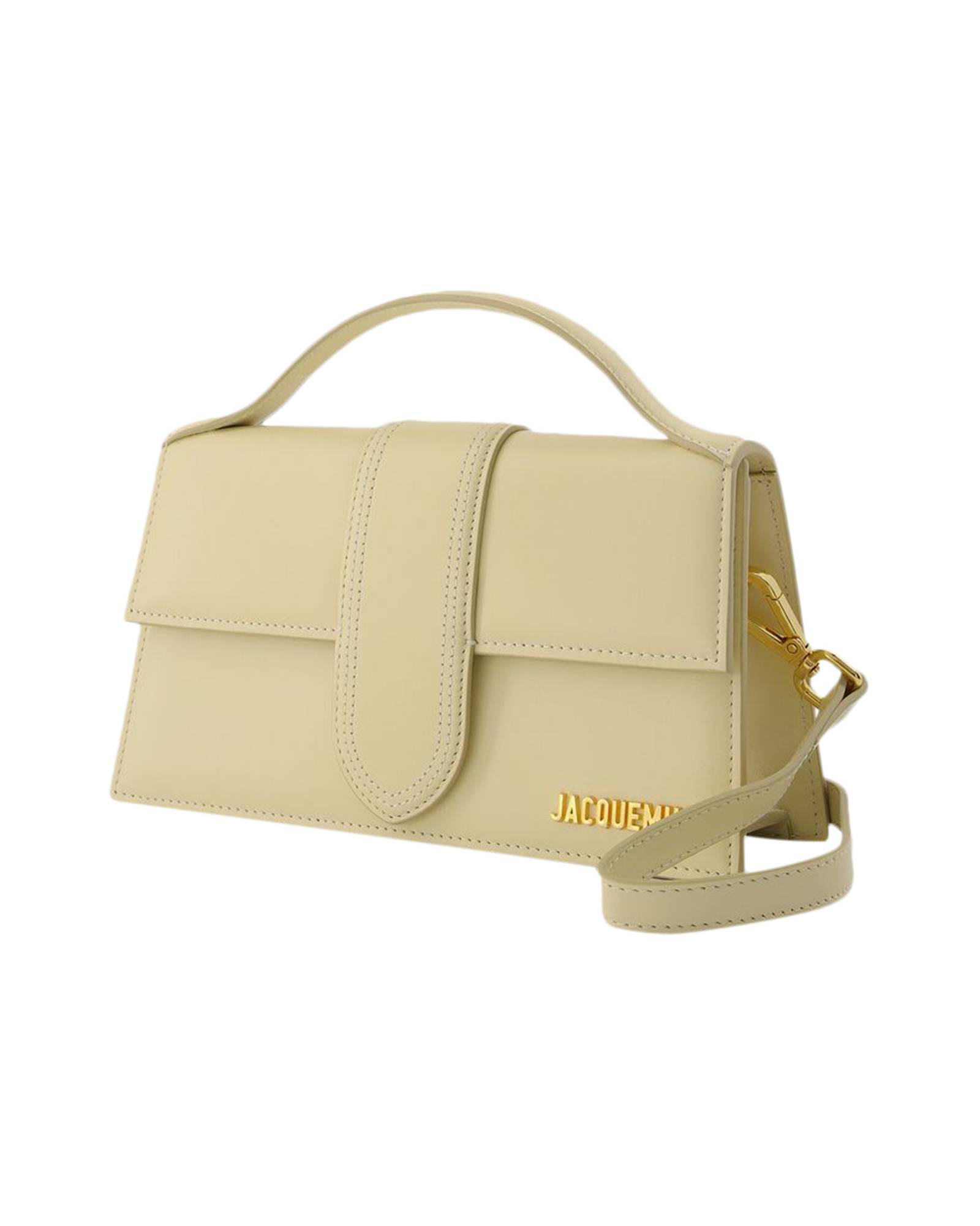 Le Grand Bambino väska i Beige läder
