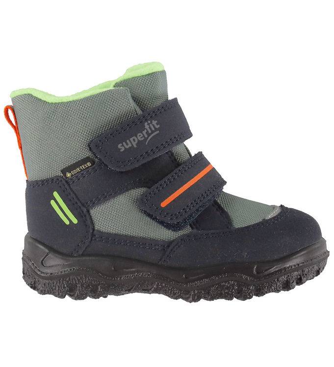 Superfit Vinterstøvler - Gore-Tex - Husky1 - Blå/Grøn - Superfit - 22 - Vinterstøvle