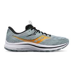 Saucony OMNI 21 Men's Running Shoes, Slate/Black - 8.5 UK