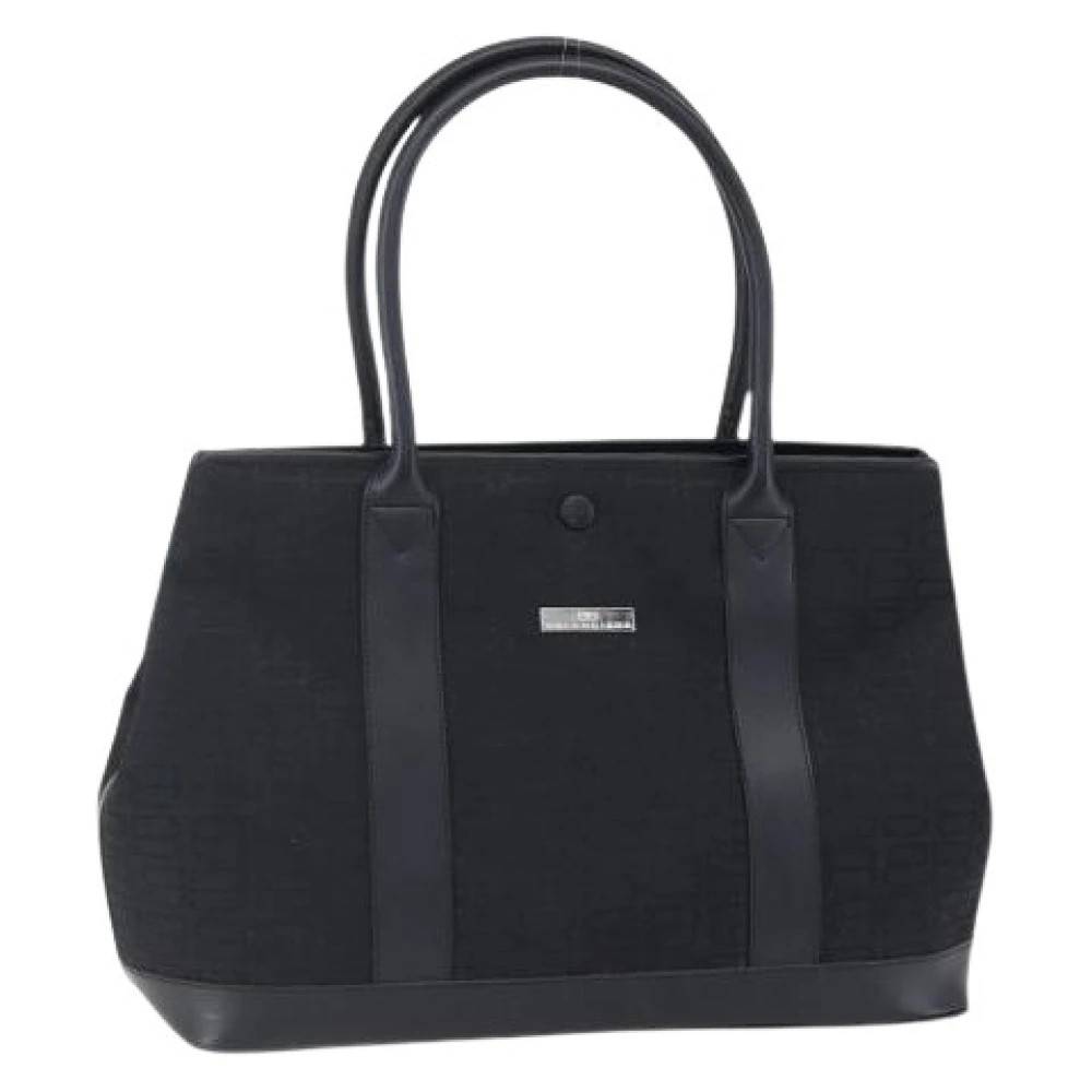 Balenciaga Vintage Pre-owned Canvas Tote Bag - Vintage - Dame - Sort - ONE SIZE -