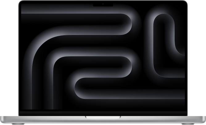 MacBook Pro 14-tum, M5 Pro 15-core, grafik 16-core, 48GB, 1TB SSD, Silver - Amerikanskt tangentbord US