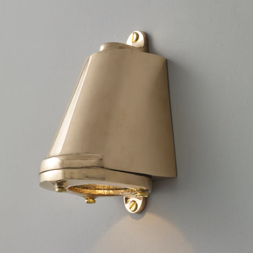 Mast 12V væglampe Original BTC - Poleret bronze