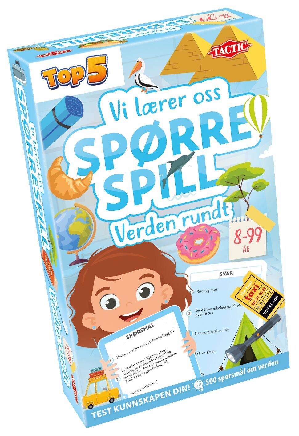Spørrespill Verden rundt - NORSK.