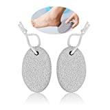 ATOMUS 2 stycken Natural Pumice Stone Foot Care Callus Hard Skin Removal för fötter och händer Naturlig fotskrubba för att ta bort död hud