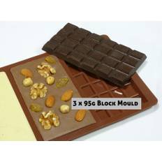 Chokoladeplade 24x3 Chokoladeform, Silikone