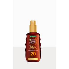 Garnier Ambre Solaire Ideal Bronze Protective Oil SPF20, UVA & UVB 150ml, Clear - One Size