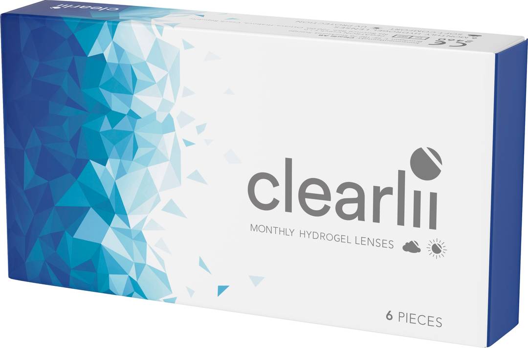 Clearlii Monthly Hydrogel -3.25 Månadslins, 6 st