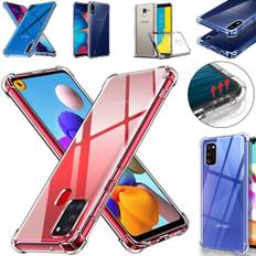 Samsung A21s/A70/A41/A50/A10/J6 skal mobilskal fodral Army V3 - Transparent A41 Samsung Galaxy