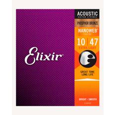 Elixir 16002 Acoustic Phosphor Bronze Nanoweb 010-047