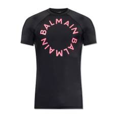 Balmain, Sport, Herre, Sort, M, Svømme T-shirt