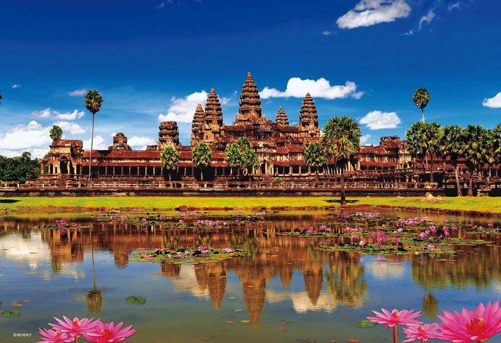 Jigsaw Puzzle Angkor Wat Micro Pieces 1000-Piece (26x38cm)