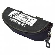 Sort Brille etui 90C med karabinhage 19 x 9 cm