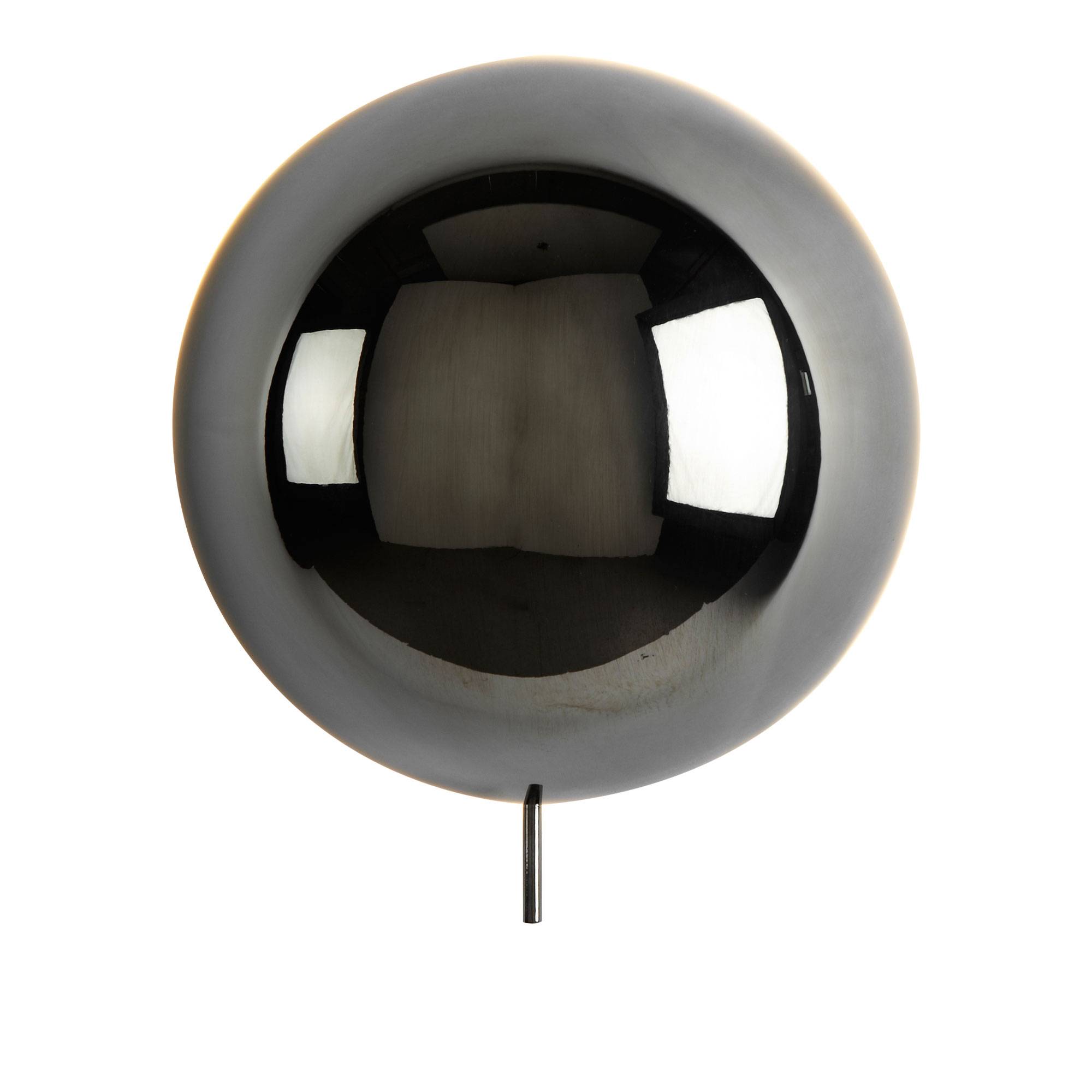 Roll & Hill - Eclipse Sconce Krom - Væglamper - Philippe Malouin - Sølv - Glas/Metal