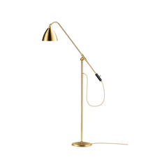 Gubi Bestlite BL4 Gulvlampe Ø21 - Brass / Brass