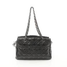 Chanel, Taske, Dame, Sort, ONE SIZE, Uld, Laeder chanel-tasker