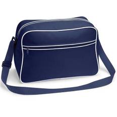Väska "Retro" (Navy/vit)