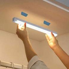 1 st LED-rörelsesensorlampa, skåp- och garderobslampa, trådlös LED-nattlampa, bakgrundsbelysning för trapphus, laddningsbar, lämplig för rum, kök, gar - Multifärgad (50 cm/19,69 tum,30 cm/11,82 tum,20 cm/7,87 tum,10 cm/3,93 tum)