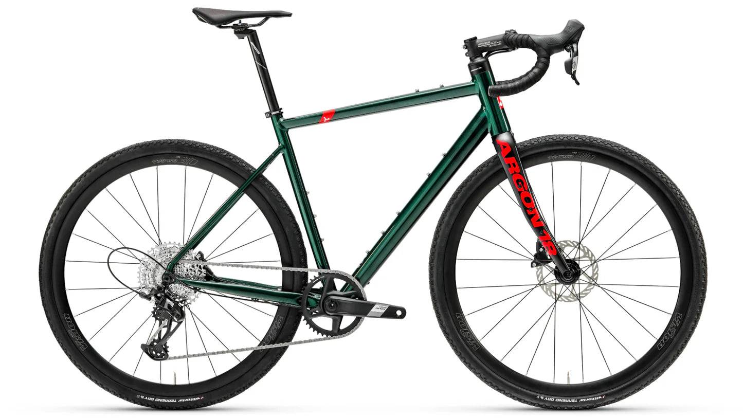 Argon 18 Grey Matter Sram Apex 1 2024 - Sram Apex - Vision Team 30 AGX - 158 / Medium / Tundra Green 356A (Medium)