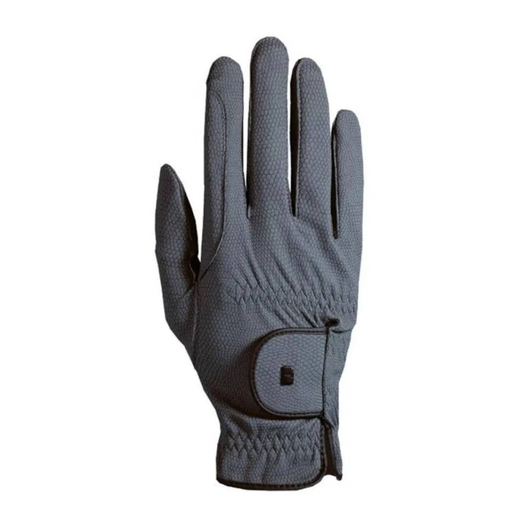Roeckl - "Grip" Ridehandske - Grå - 7.5