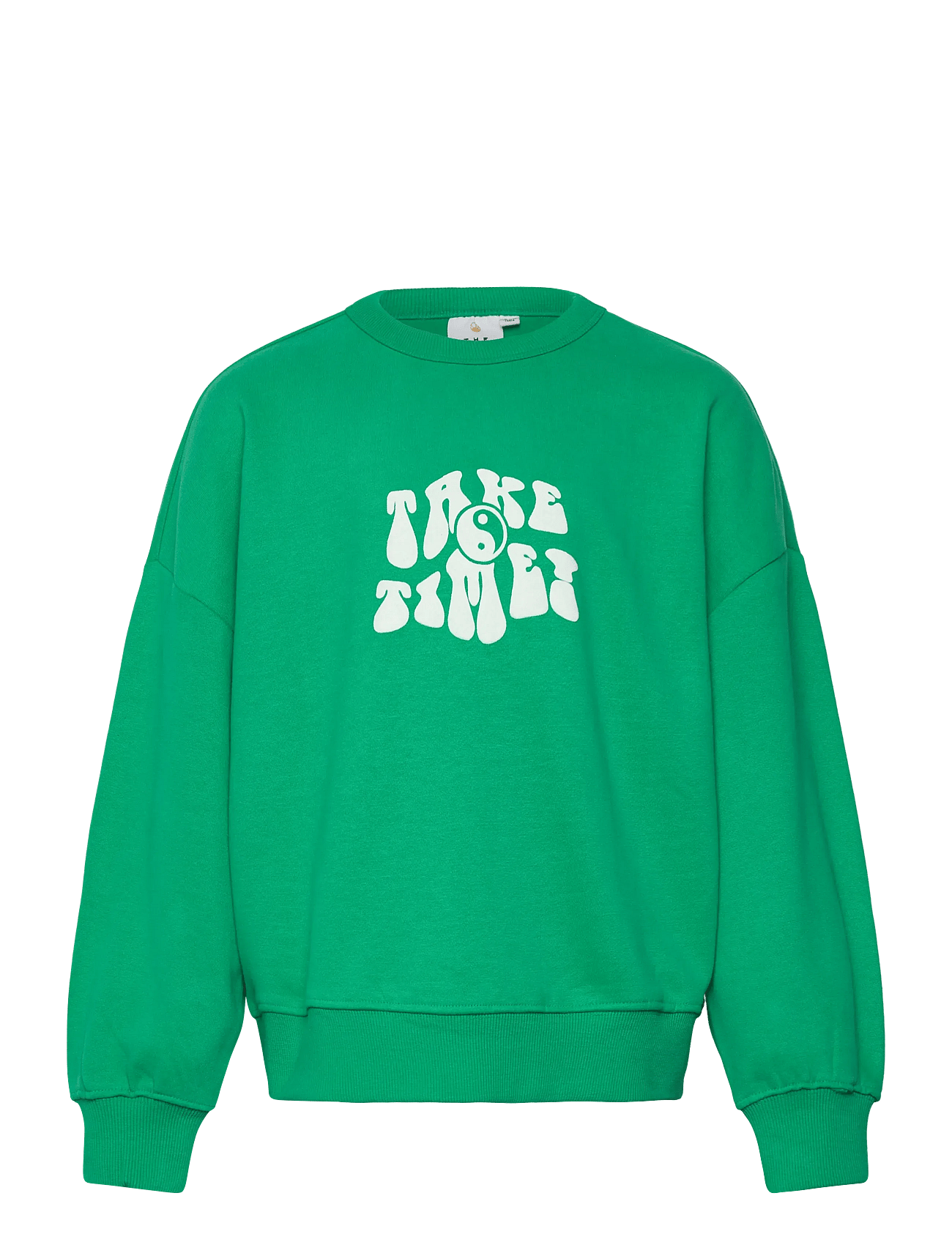 The New Tnphyliss Os Sweatshirt - Green - 98/104