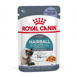Royal Canin Hairball Care våtfoder katt (i gelé). Förpackning: 4 lådor (48 x 85 g)