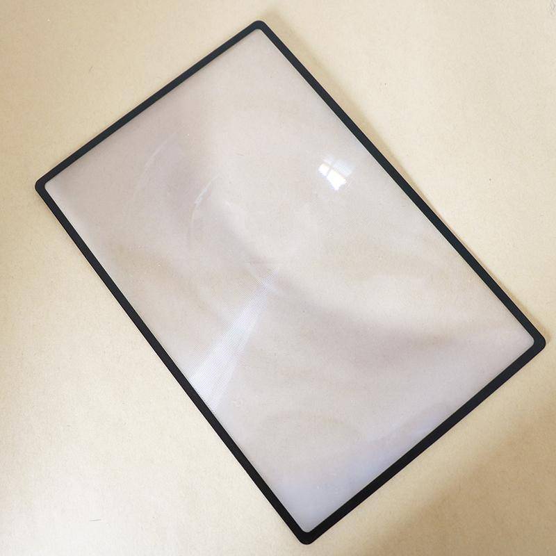 3X Ultrafin Förstoringsglas Lupp A5 Hela Sidan Stor Ark Förstoringsglas Förstoringsglas Bok Sida Förstoring 18*12cm transparent