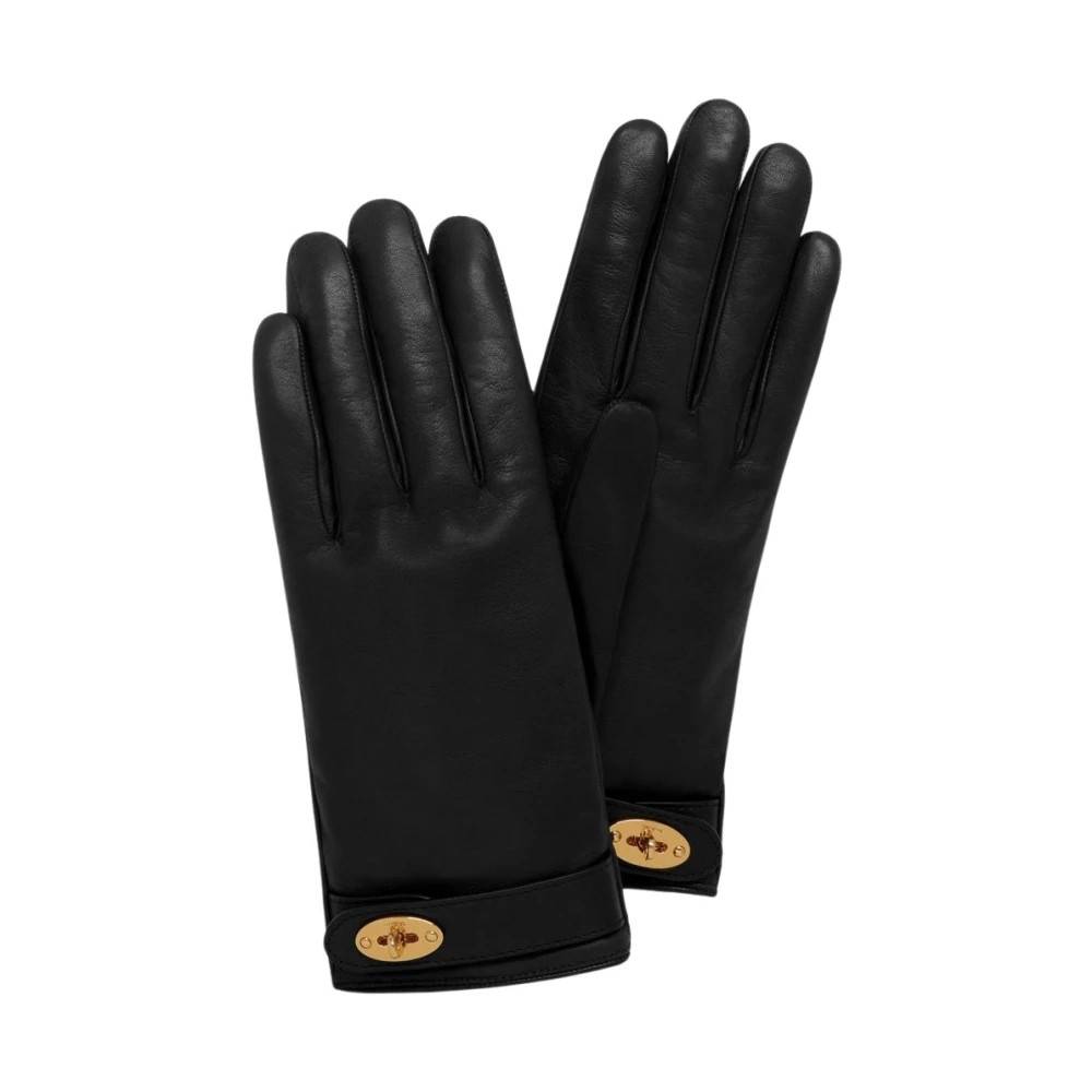 Mulberry Elegante Sorte Darley Handsker - Accessories - Dame - Sort - 8 1/2 IN -