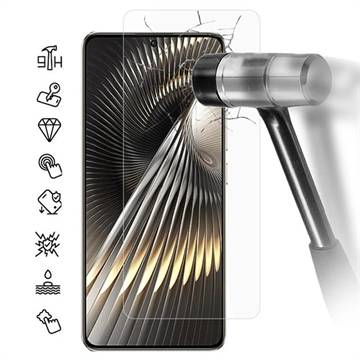 Xiaomi Redmi Turbo 3/Poco F6 Skærmbeskyttelse Hærdet Glas - 9H, 0.3mm - Case Friendly - Klar