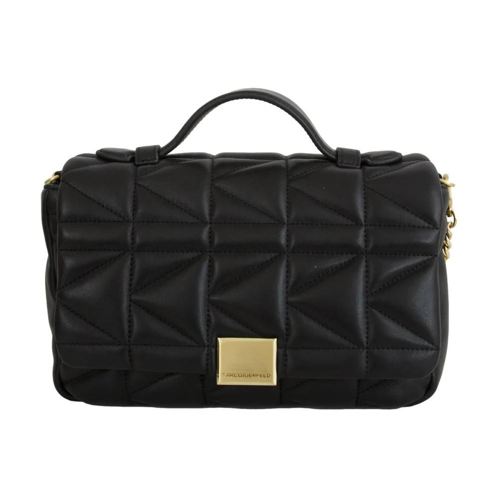 Karl Lagerfeld Borsa - Tasker - Dame - Sort - ONE SIZE - Læder