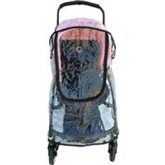 Bugaboo bee 5 regnrock barnvagnstillbehör regntäcke vattentätt lock för bugaboo bee 3 bee 3 bee 5 safety eva material - Vit kant