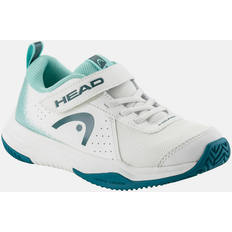 Head Sprint Velcro 4.0 Kids Whtq Tennisskor White/Turquoise - EU 30