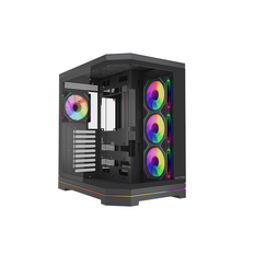 DUTZO C830 Panorama ARGB - Kabinet - Miditower - Sort